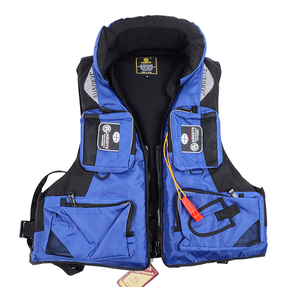 海洋蓝救生衣